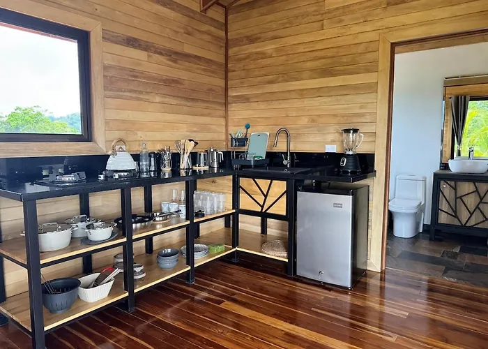Сasa de vacaciones Refugio Del Ocaso - Neues Teak-haus Mit Garten *