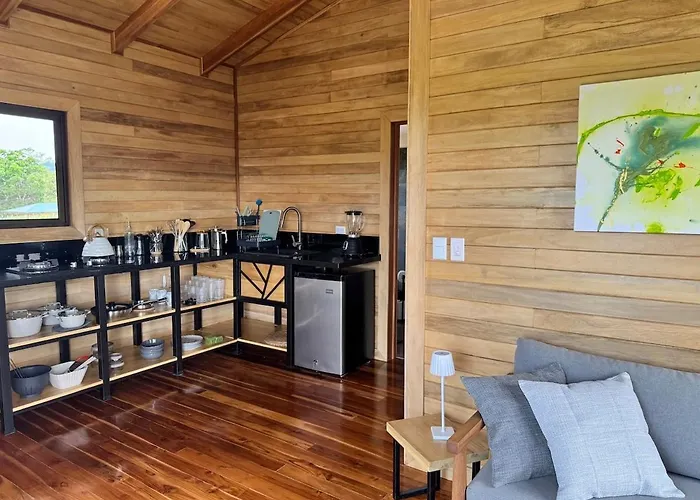 Сasa de vacaciones Refugio Del Ocaso - Neues Teak-haus Mit Garten *